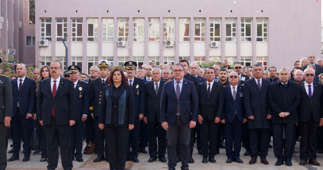 BAŞKAN YETİŞKİN ATATÜRK’Ü ANMA ETKİNLİKLERİNE KATILDI