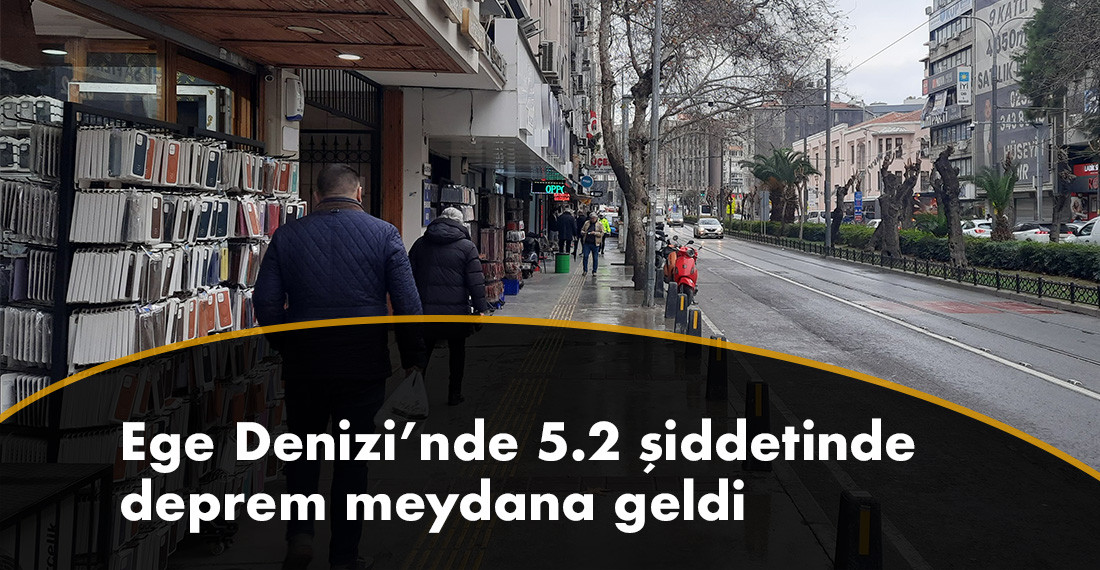 Santorini’de 5,2 büyüklüğünde deprem: İzmir’de hissedildi!